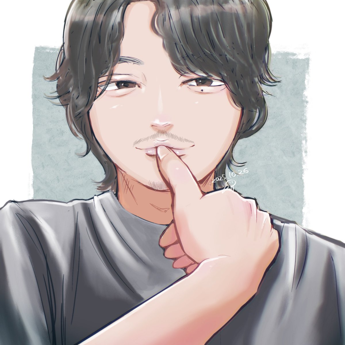 toriusagikawaii's tweet image. 唇触るとこすきだ…