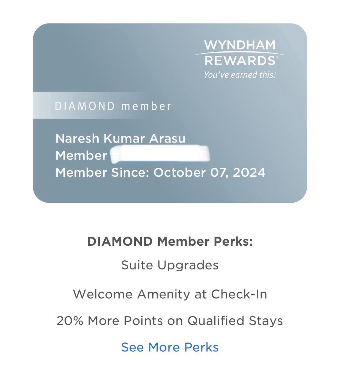Any status is better than no status. Now here you go - Wyndham Diamond Status for free!

Simple steps:
1. Create new Wyndham account
2. Go to wyndhamhotels.com/en-ap/wyndham-…
3. Enter your new/existing Wyndham account number (with the #)

Thanks to CC community!