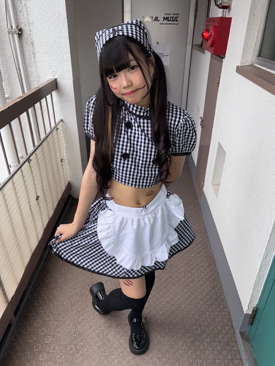 おつぴー🫡💛 2公演目はメイド風ナースでした❣️ 少しハロウィンぽく