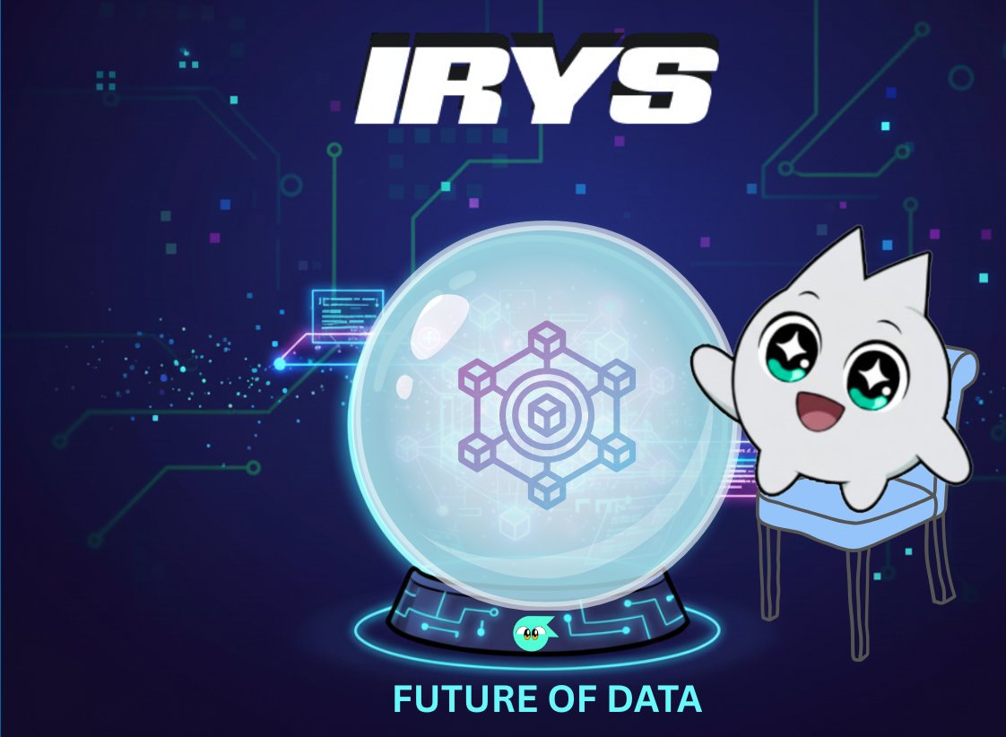 vstampede40's tweet image. Seeing the future of data is no longer just a vision 
🧙♂️🔮 @irys_xyz  is making it real with programmable datachains and next-gen AI-ready storage. The home of future data isn’t coming, it’s here. 
#DataChains #ProgrammableData