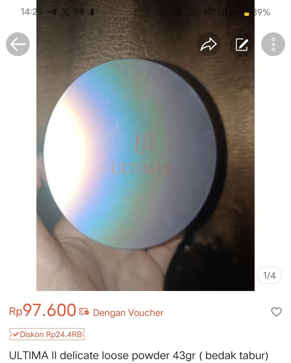 rainbowrub48369's tweet photo. wts preloved
ultima II loose powder 43gr
beli di ofc
bisa oren + adm
+- 90%
shade neutral https://t.co/0BlNRCbZq1