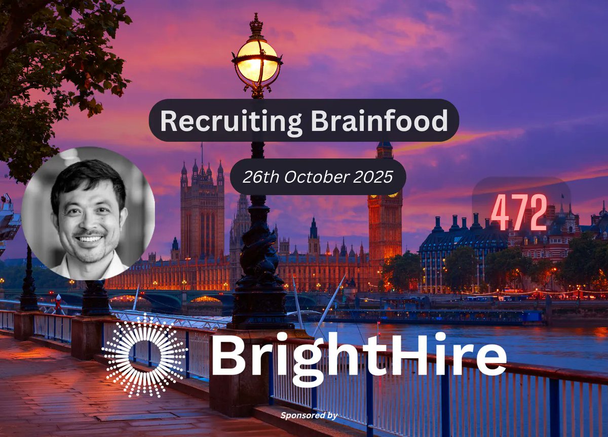 HungLee's tweet image. Recruiting Brainfood - Issue 472
recruitingbrainfood.substack.com/p/recruiting-b…
LinkedIn Hiring Assistant ...now in MS Teams, European Tech Hiring & Compensation Rates, Below the Surface Bias in LLM's, and perhaps the scariest chart in the world?