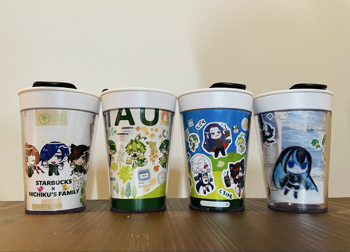 Togoahi_UTAU's tweet photo. UTAU音源のカスタムタンブラーを作る会をしました〜!!!🥳💚💙❤️
(2枚目)
↖️ニチクさん #meatball_kun #Pietà_ #Messiah__
↗️江戸間さん #edoma910 #培養エドもん
↙️とーごア洋志 #SUInst
↘️さにのんさん #sanin0n #霧町最中 https://t.co/NHJgIMX2tT