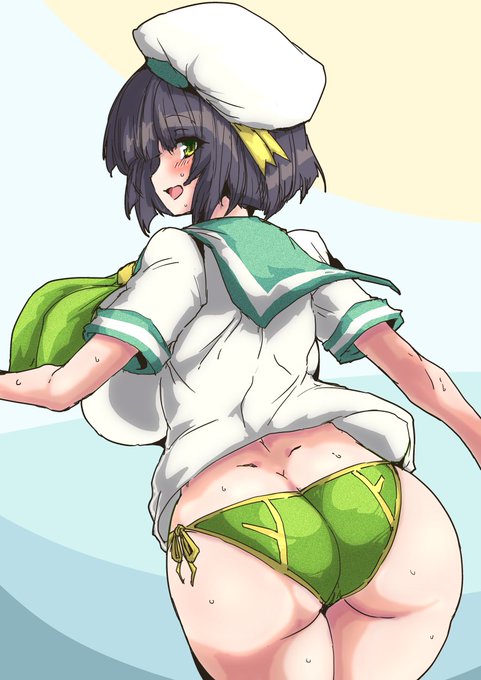 今日の日課はセーラー水着セイカさんです 