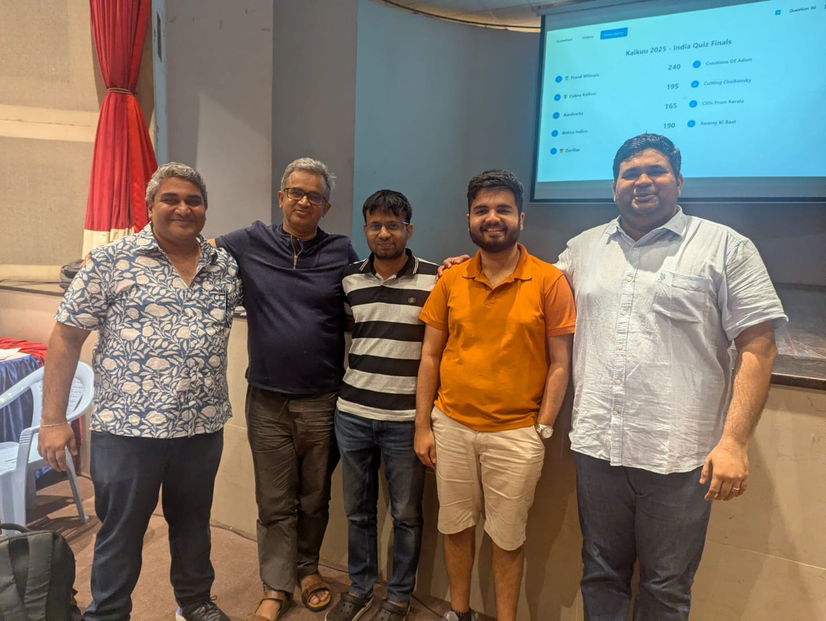 KCircleQuizzing's tweet image. Congrats to all winners of India Quiz. What a brilliant and entertaining set!