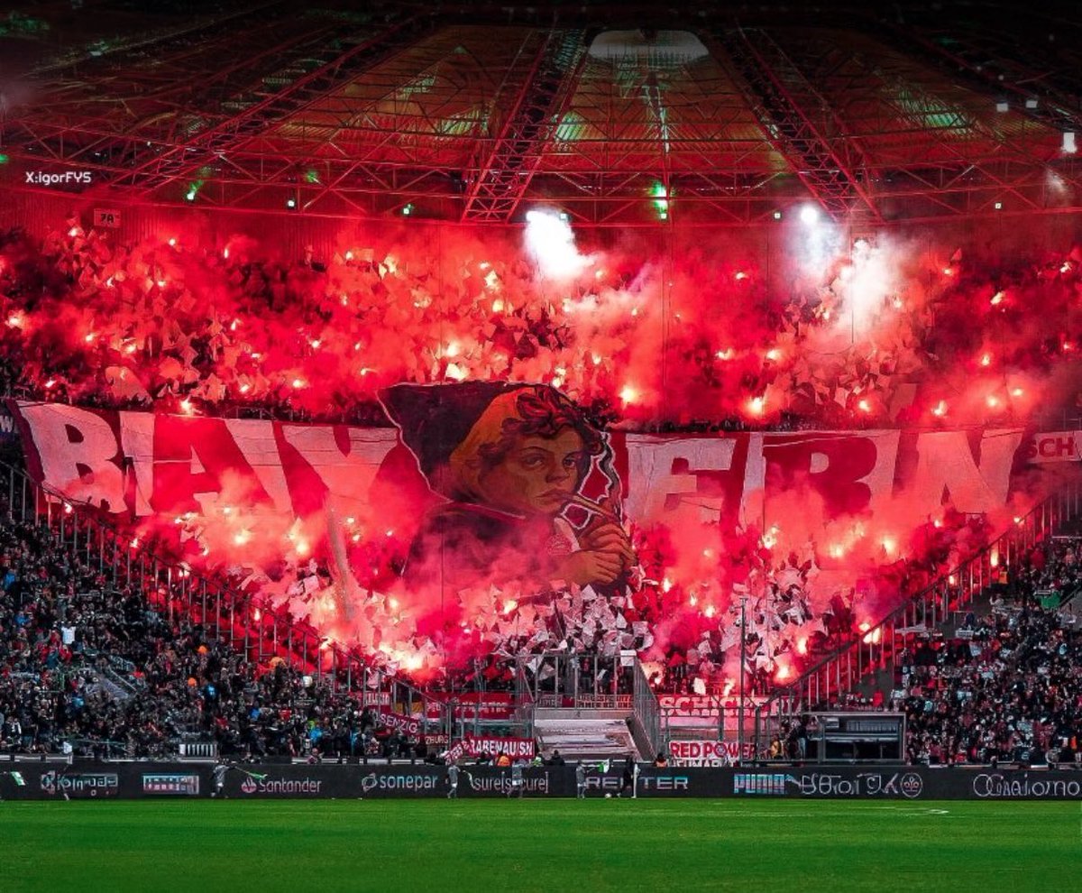 Safe eine der krassesten Auswärtschoreos der Bundesligageschichte wow