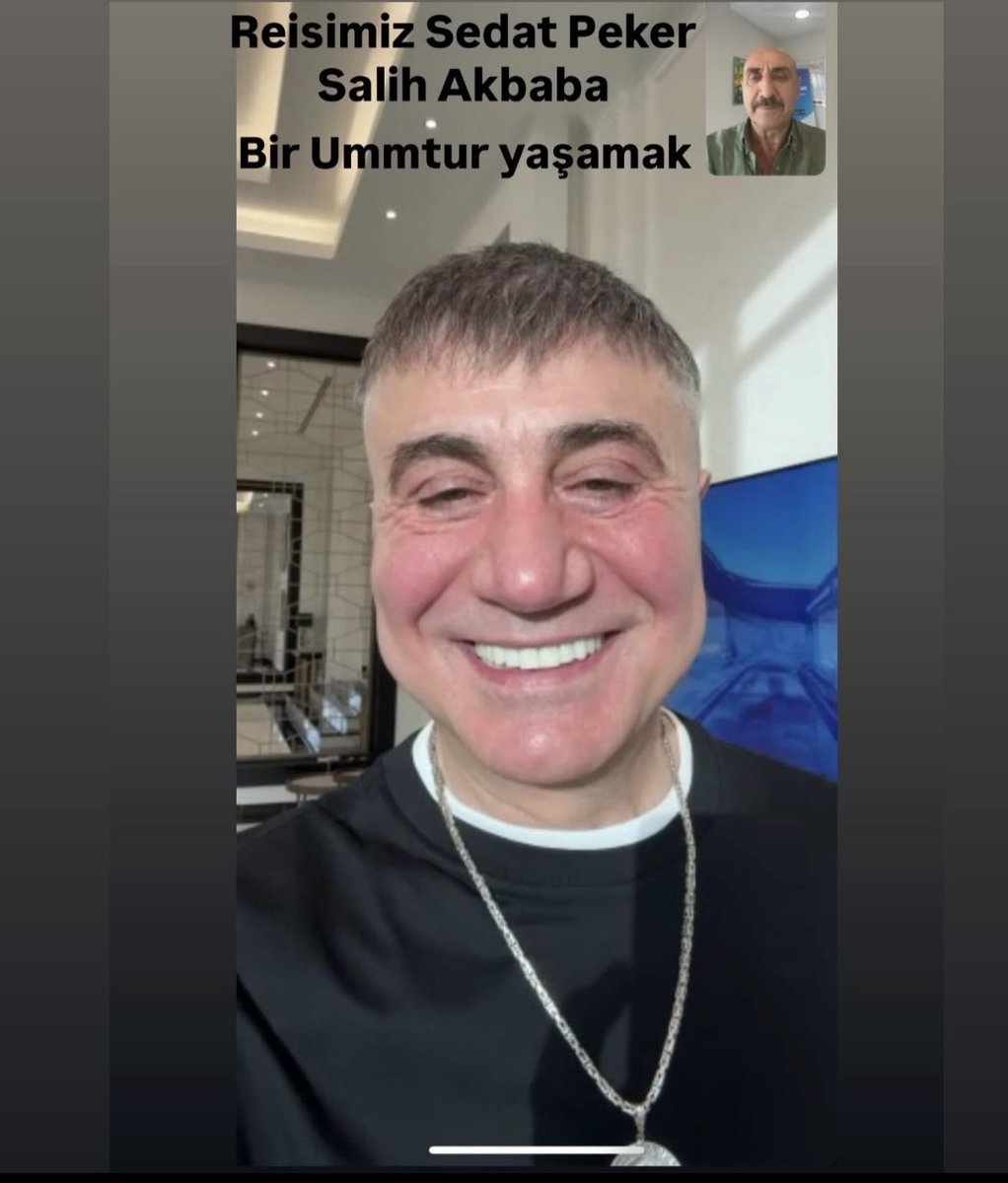 UZAKTA OLSANDA VARLIGIN GÜLÜŞÜN HUZUR VERİYOR BİZLERE 
KIYMETLİ REİSİMİZ SEDAT PEKER 
BİR UMUTTUR YAŞAMAK 
⁦<a href="/sedat_peker/">Sedat Peker</a>⁩