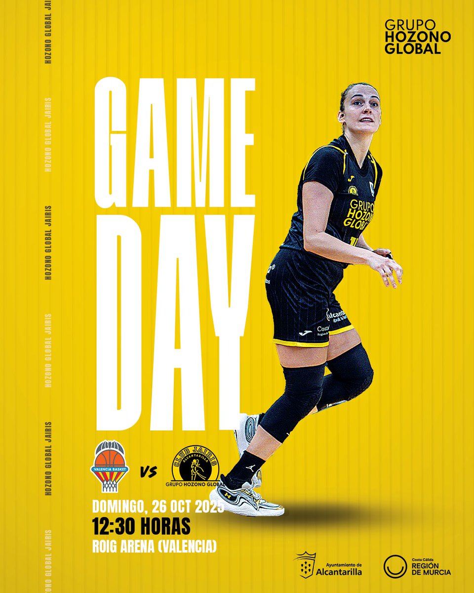 🔥 𝙂𝘼𝙈𝙀 𝘿𝘼𝙔! | #𝙇𝙁𝙀𝙣𝙙𝙚𝙨𝙖

🆚 <a href="/valenciabasket/">Valencia Basket Club</a> 
⏰ 12:30h
📍Roig Arena
📺 LaLiga+ &amp; YouTube FEB
🔗 youtube.com/live/pgQjn_Ml0…

𝘈 𝘥𝘦𝘫𝘢𝘳𝘯𝘰𝘴 𝘦𝘭 𝘢𝘭𝘮𝘢 💛