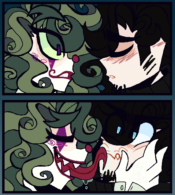 #Batman #BatmanFanart #BatmanArt #JokerDC #JokerArt #JokerFanart #BatJokes #BatmanxJoker
💕♥️💋♥️💕