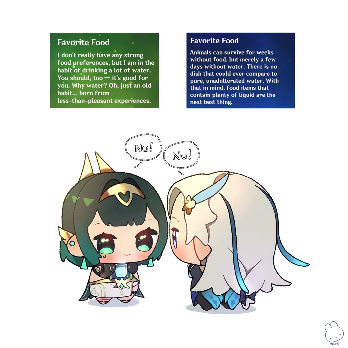 Water enthusiasts #Genshin