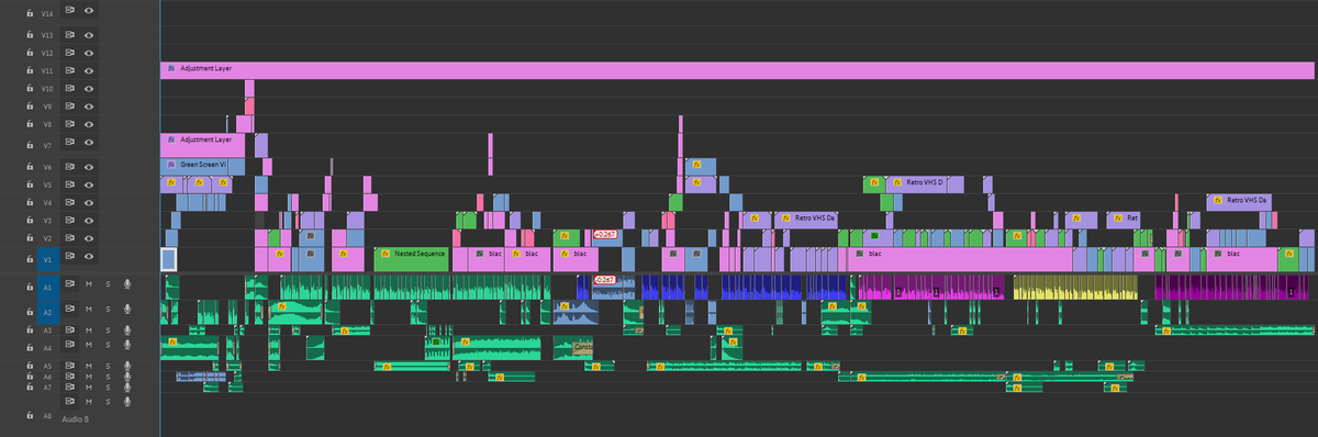 Latest timeline for the video I edited

Guess how much I charged ?💸