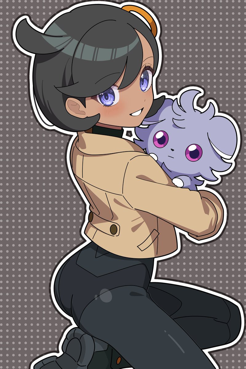 マチエールさん＆もこお(ニャスパー)
#ポケモンレジェンズZA #PokemonLegendsZA