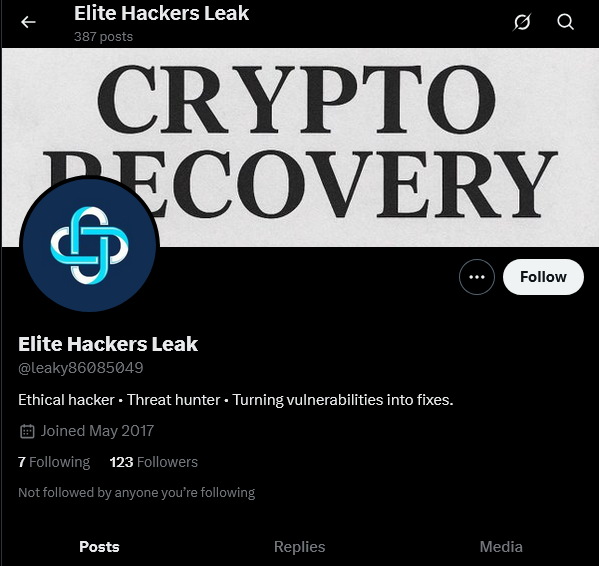 SharkyNCIS's tweet image. #ScamAlert 
Twitter (X): x.com/leaky86085049
Twitter ID: x.com/i/user/8645794…

Another fake hacker claims to help people getting their money back!
RECOVERY FUND IS A SCAM!!! 
@Safety @Support 
#RecoveryFundIsASCAM #FakeHackers