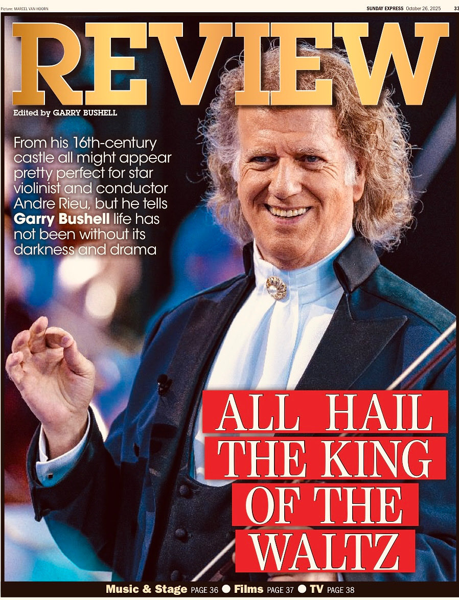 GarryBushell's tweet image. Andre Rieu, Rick Wakeman and, even classier, Bushell on the Box on TV irritations. All in today’s #sundayexpressreview @Daily_Express @andrerieu @GrumpyOldRick