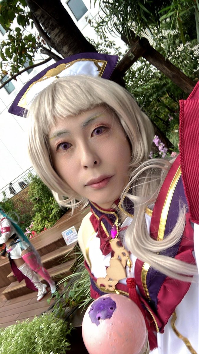 Reika_ym's tweet photo. プリコネのユキオーエドでサンシャイン屋上にいます！
ロッド折れたので、手持ちで対応しますw
 #池ハロ2025 https://t.co/Iez4cAxPUw