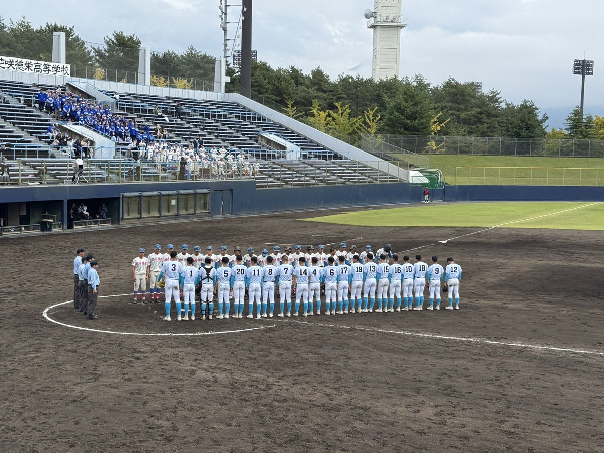 25shintaro25's tweet photo. 関東大会優勝🏆
山梨学院高校野球部
明治神宮大会も頑張ります
ご声援よろしくお願いいたします

#山梨学院高野球部
#山梨学院
#菰田陽生
#明治神宮大会 https://t.co/dKsuL6NMSO