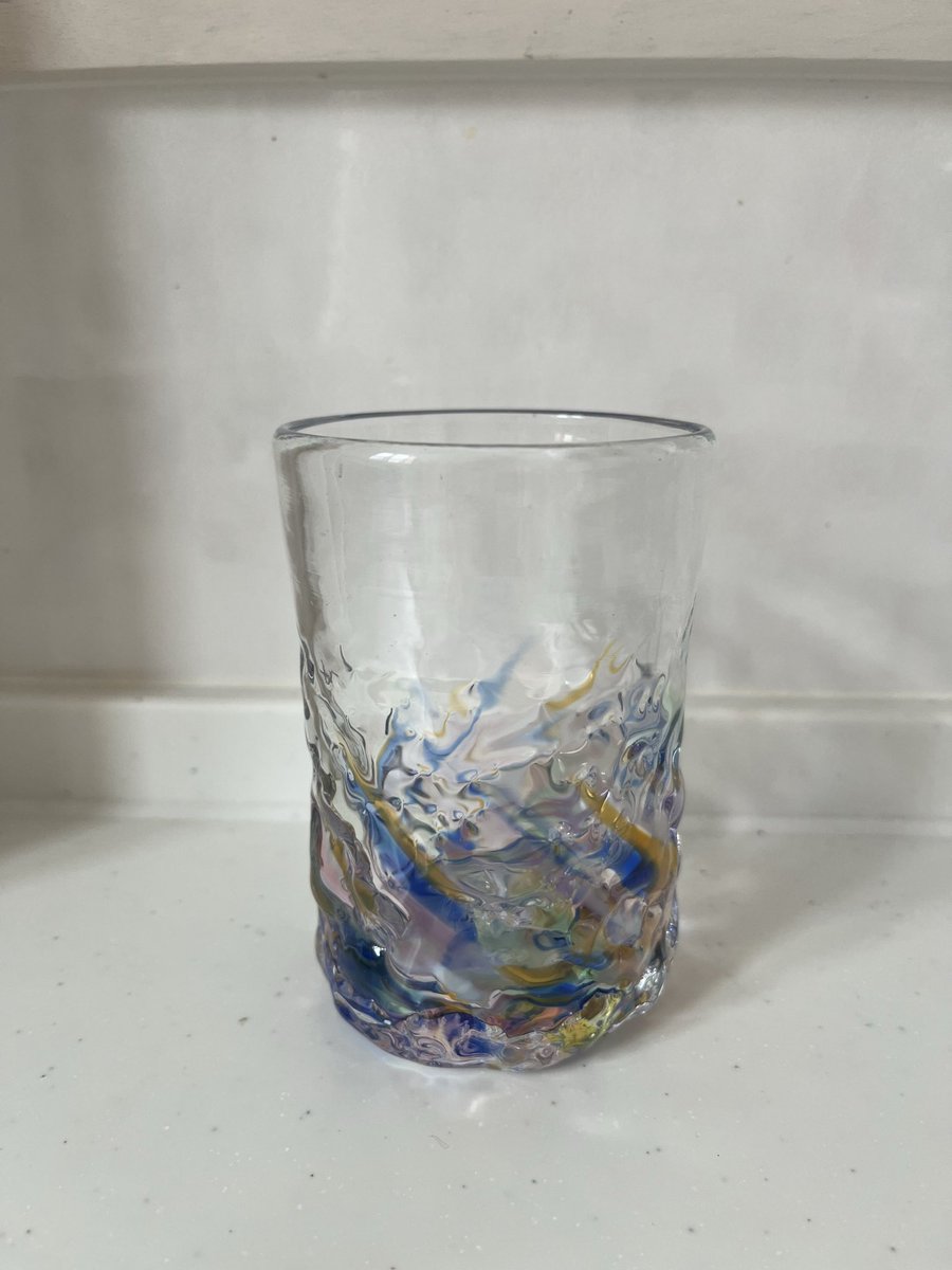 ⑥❣️蘭❣️☆No1131 琉球ガラス☆レア スカイ綺麗キレイ☆26個 ⑥