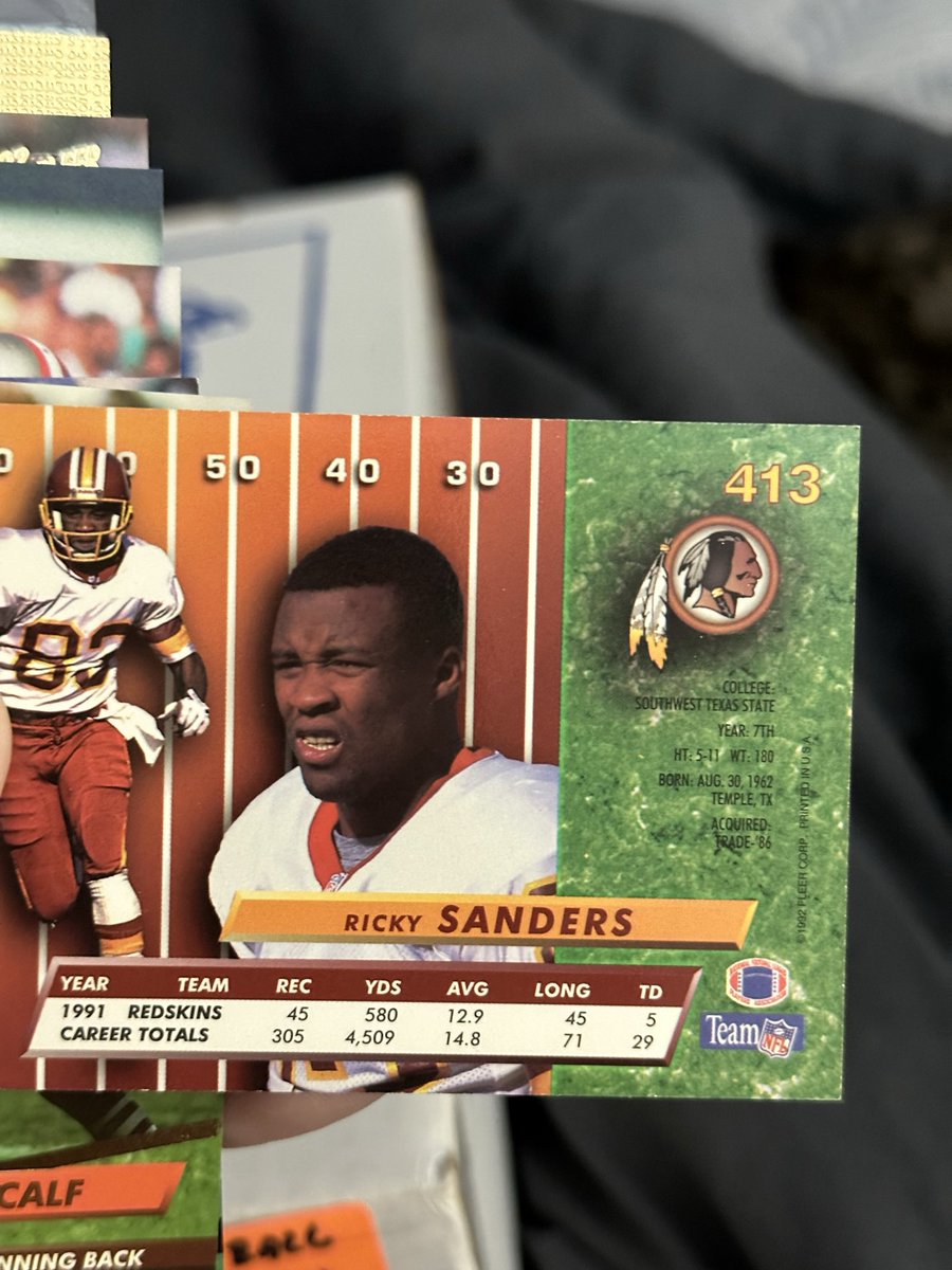 RoyBurkhart3's tweet photo. Found the in my cards tonight.. so cool !!! #swt Legend #nfllegend #superbowlchamp @TXSTATEFOOTBALL @txst https://t.co/kSvGrPcCJr