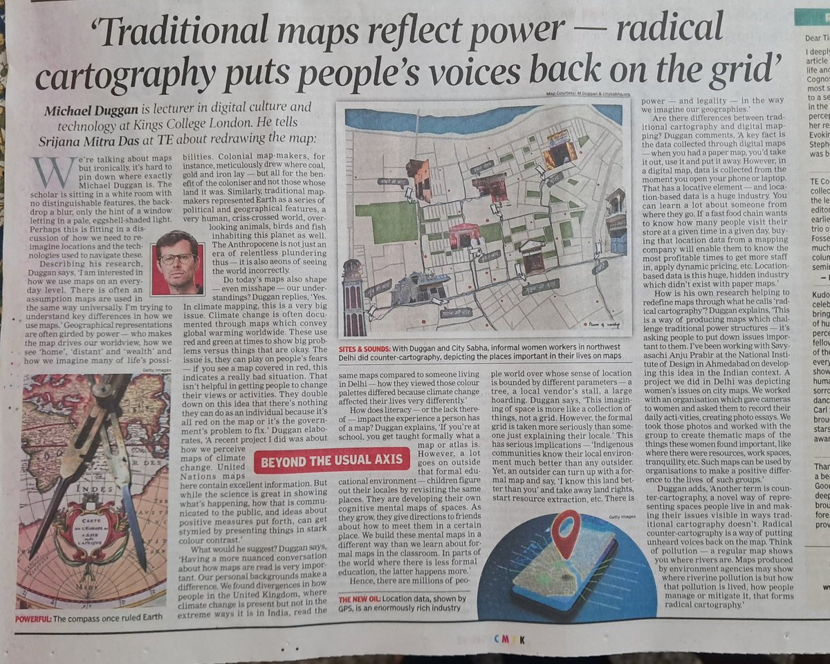 rapiduplift's tweet image. Great topic on Times Evoke today.

#maps #cartography