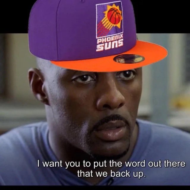 Imagine that’s your home team gang