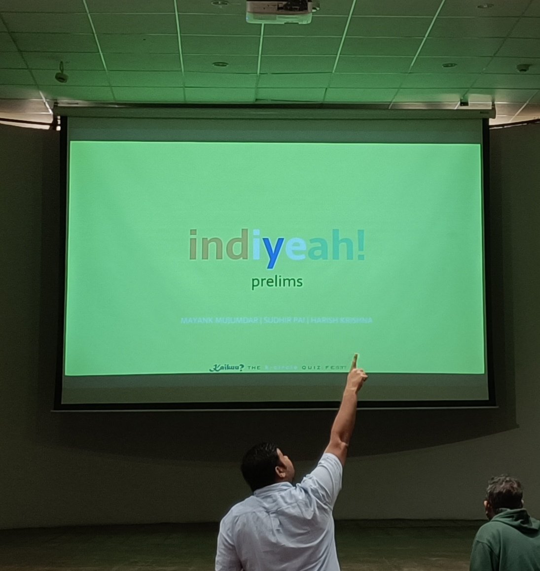 KCircleQuizzing's tweet image. in pic: QM @mayankmujumdar