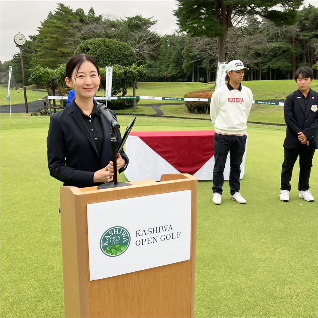 saorian's tweet photo. 【 第6回柏オープン選手権 】

プロの部の優勝は川上優大選手。
アマチュアの部の優勝は
小澤優人選手
竹花颯汰選手。
おめでとうございました！

今年もご一緒させていただきました皆さま、
ありがとうございました！！！

#柏 #柏オープン #柏オープンゴルフ選手権 #藤ヶ谷カントリークラブ https://t.co/Zc9330pmUM