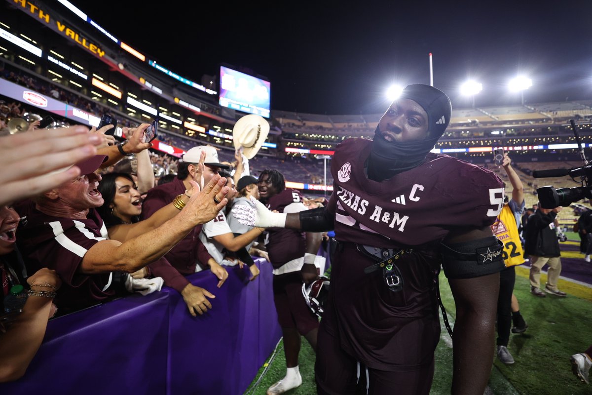 Texas A&M Football tweet media