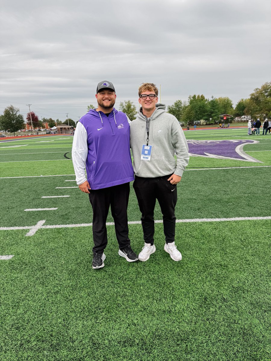 Thank you <a href="/CoachKThomason/">Kenny Thomason</a> for having me out to watch <a href="/sbubearcats_fb/">SBU Football</a> today!

<a href="/RecruitTigersFB/">Recruit Republic Tigers FB</a> <a href="/RepMoTigersFB/">Republic Tigers Football</a> 

#classof2026 #recruit #footballrecruit #oline #offensiveline #CFBrecruiting