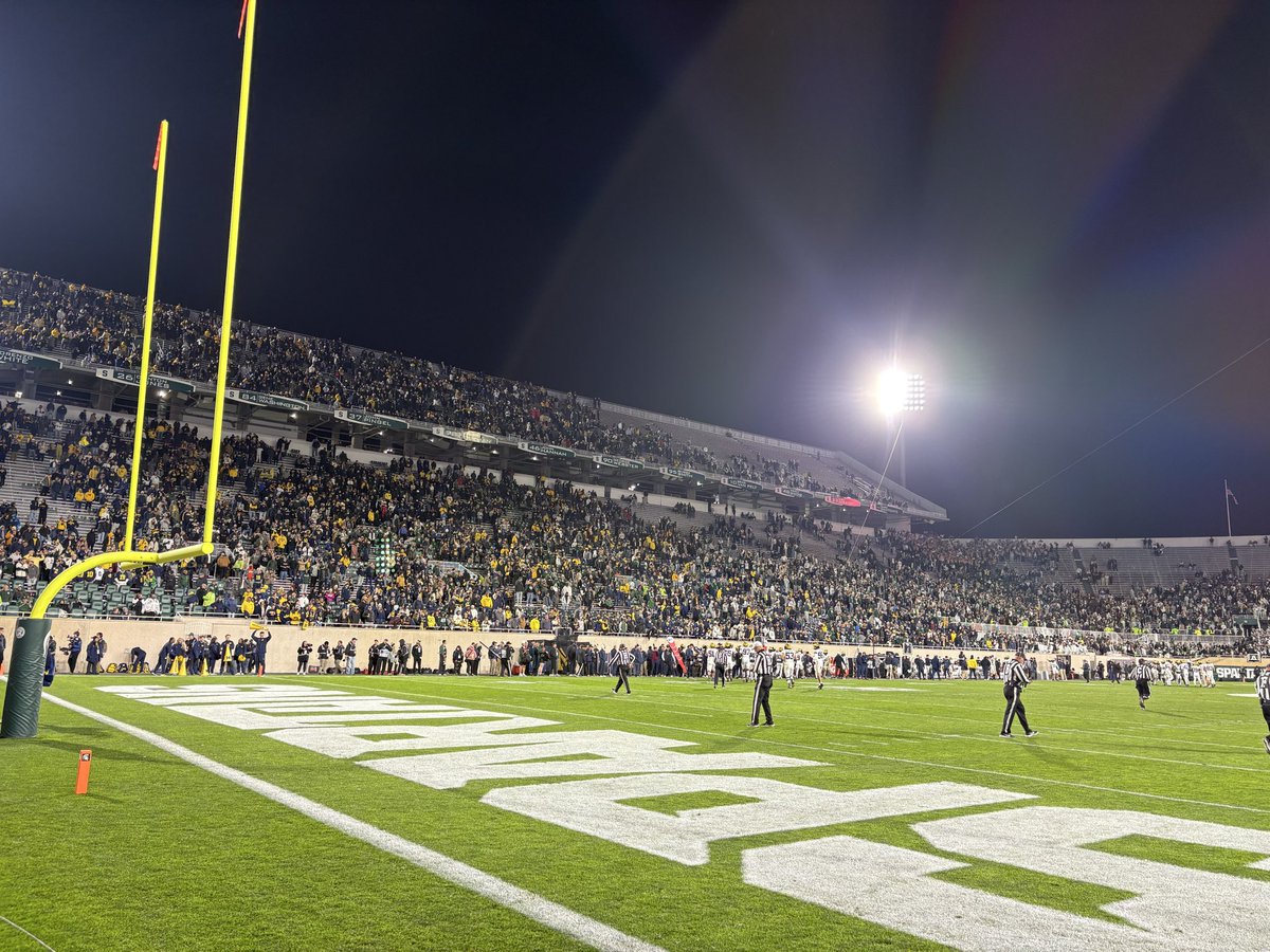 Not a shade of green left at Spartan Stadium