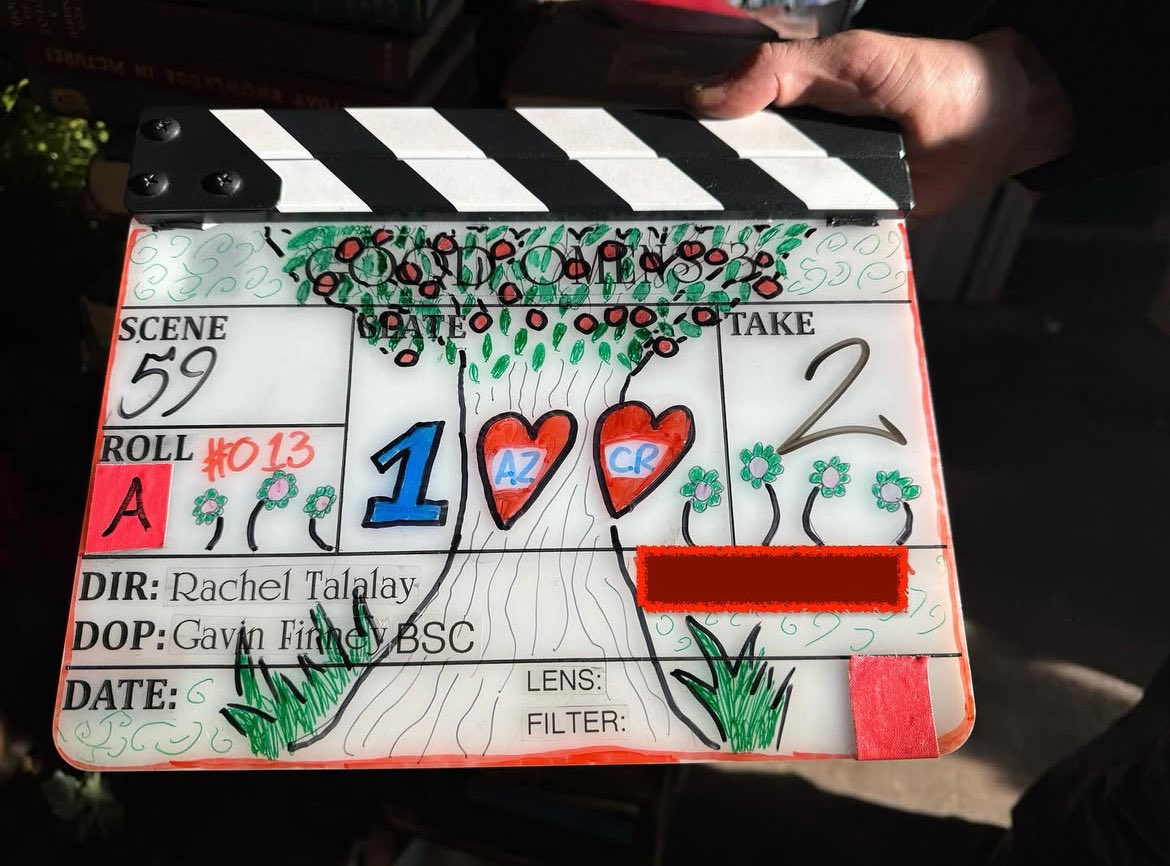 🗣️GOOD OMENS NATION WAKE UP. WE HAVE NEW CRUMBS. Aziraphale and Crowley’s initials in hearts- I AM UNWELL.