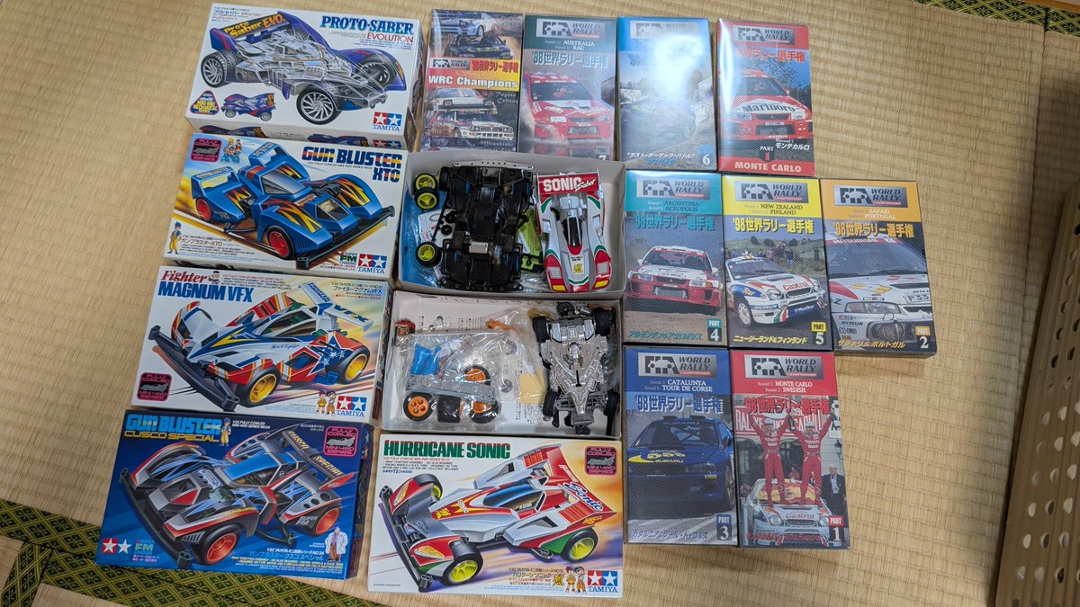 ラジコンボディ♦︎4個 タミヤ SP.1428 1/10RC ENDLESS Z34 フェアレディZ スペアボディ