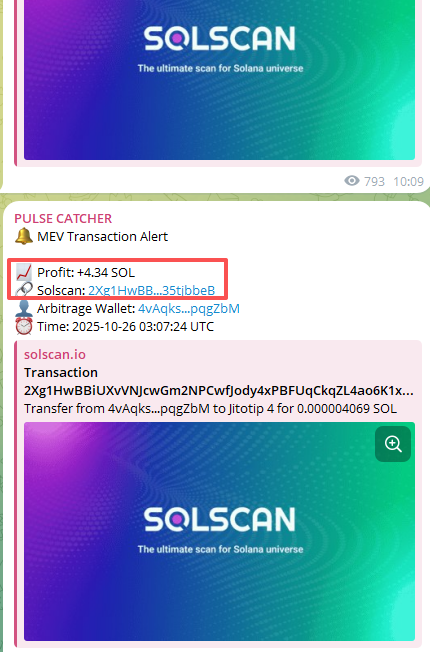 PULSE_Mev_Bot's tweet image. Not much but enough.
#Solana #Web3 #PULSE #Arbitrage #Crypto