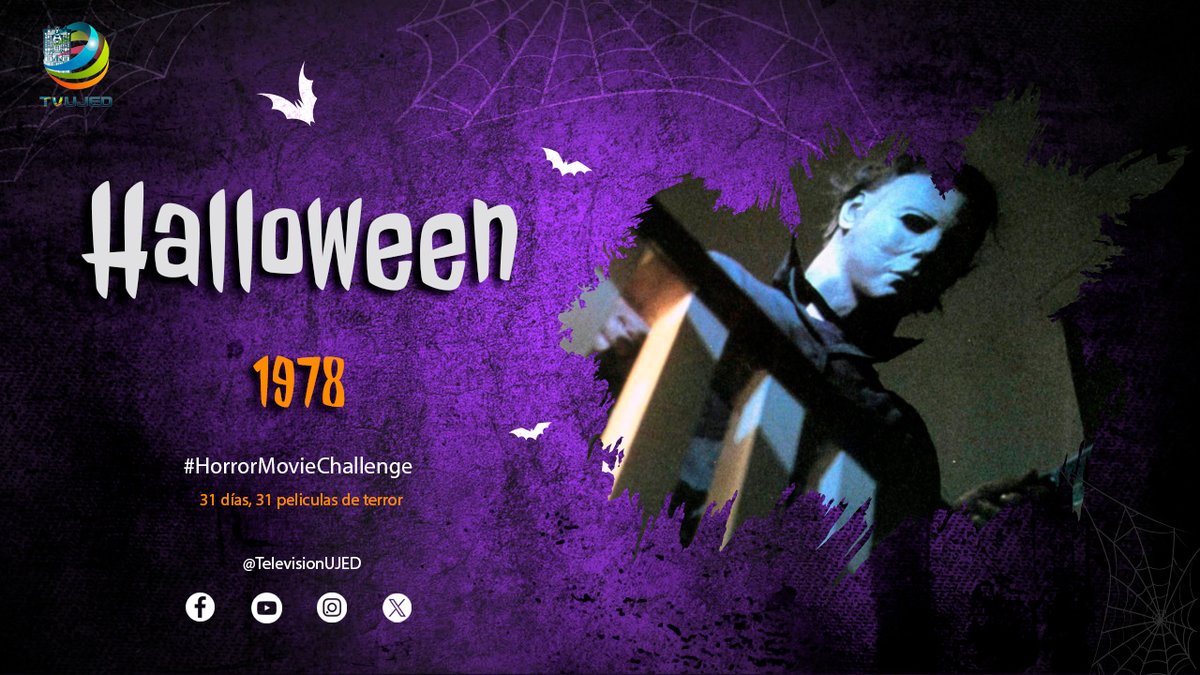 TelevisionUjed's tweet photo. Es Halloween... todo el mundo tiene derecho a un buen susto...  

#Halloween  25/31 #Horrormoviechallenge #31DaysofHorror #31nightsofhorror 🎃😱💀☠️👹👺👻🧛🧛‍♂️🧛‍♀️🧟🧟‍♂️🧟‍♀️🕷️🕸️📷 https://t.co/or9RiwsAdP