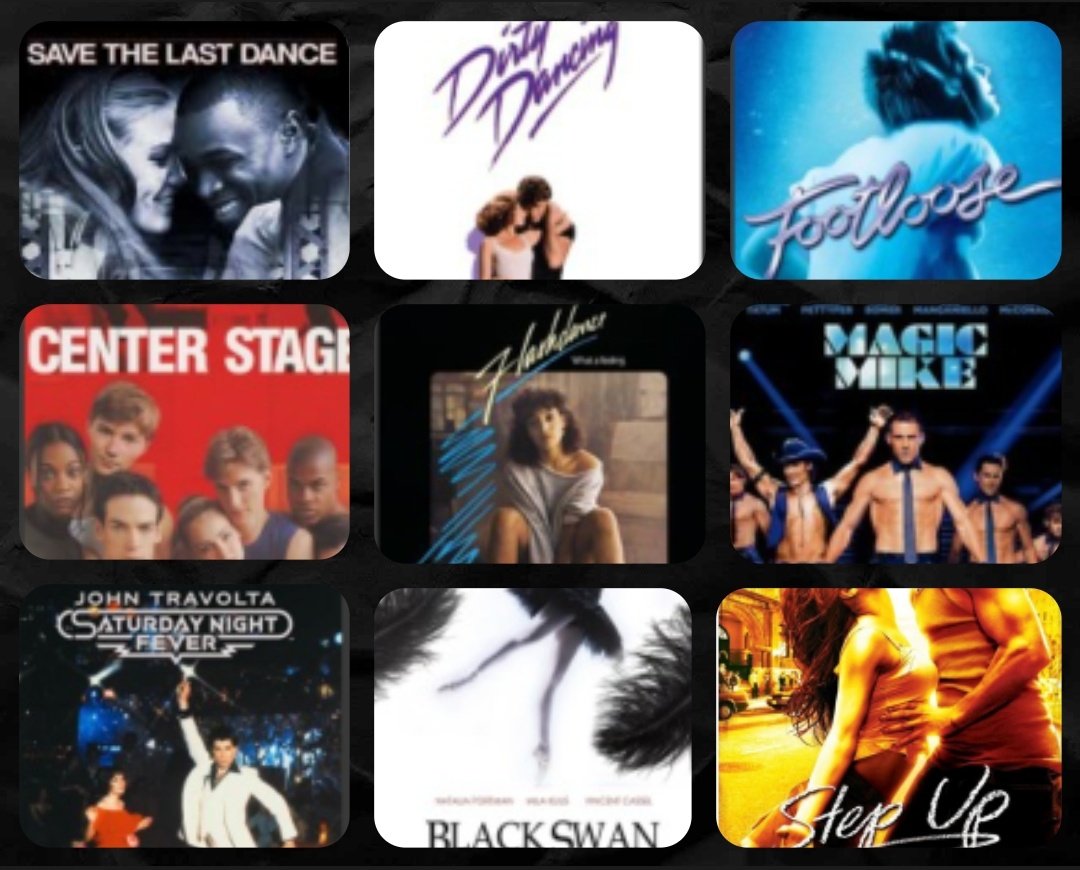 FunMovieTVFan's tweet image. Favorite dance movie?