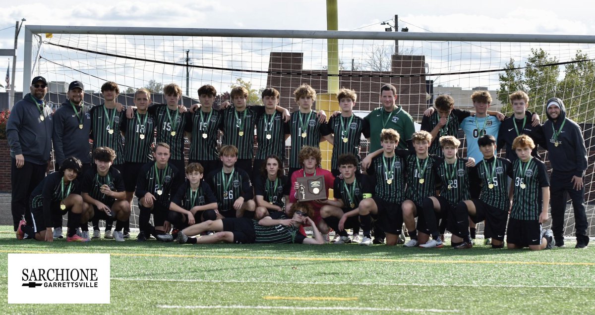 TomNader_PortageSports (@tom_nader) on Twitter photo The Aurora boys soccer team won a Division III district championship on Saturday.
The Greenmen dominated Hoban, 6-1, to run the program's unbeaten streak to 19 games.
Next up for Aurora is its regional semifinal vs. Canfield on Wednesday at 7 p.m. at Twinsburg High School. The Aurora boys soccer team won a Division III district championship on Saturday.
The Greenmen dominated Hoban, 6-1, to run the program's unbeaten streak to 19 games.
Next up for Aurora is its regional semifinal vs. Canfield on Wednesday at 7 p.m. at Twinsburg High School.