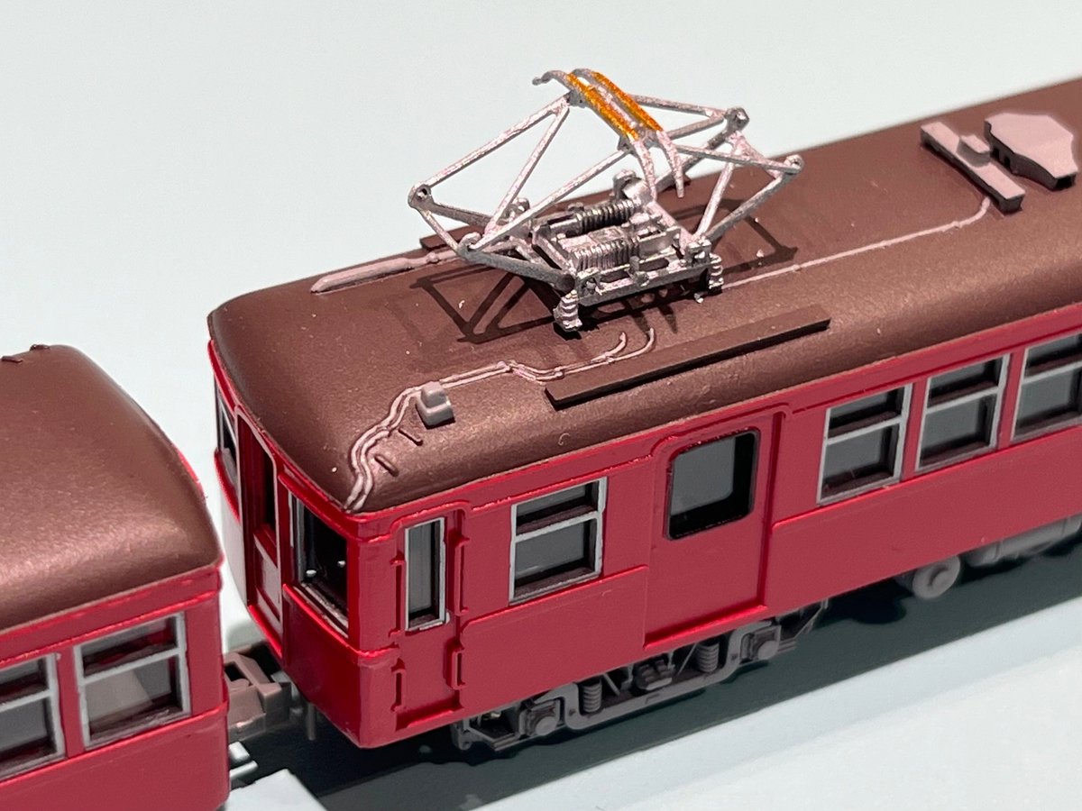 特製完成品売り場に名鉄3880系3両編成をご用意いたしました！こちらは