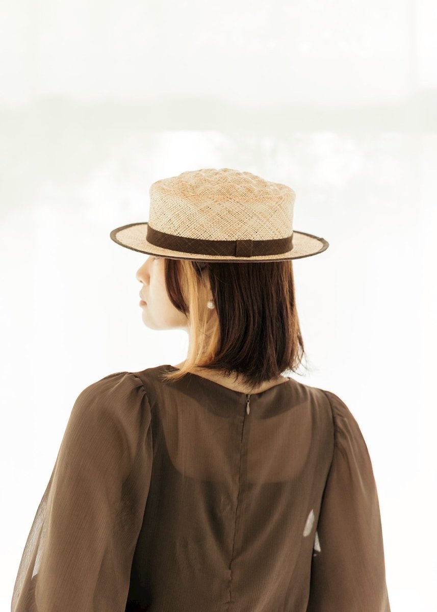 新品未使用　KENT BREAD HAT 麦わらチェリーパイハット 受注生産】チェリーパイハット | KENT BREAD HAT