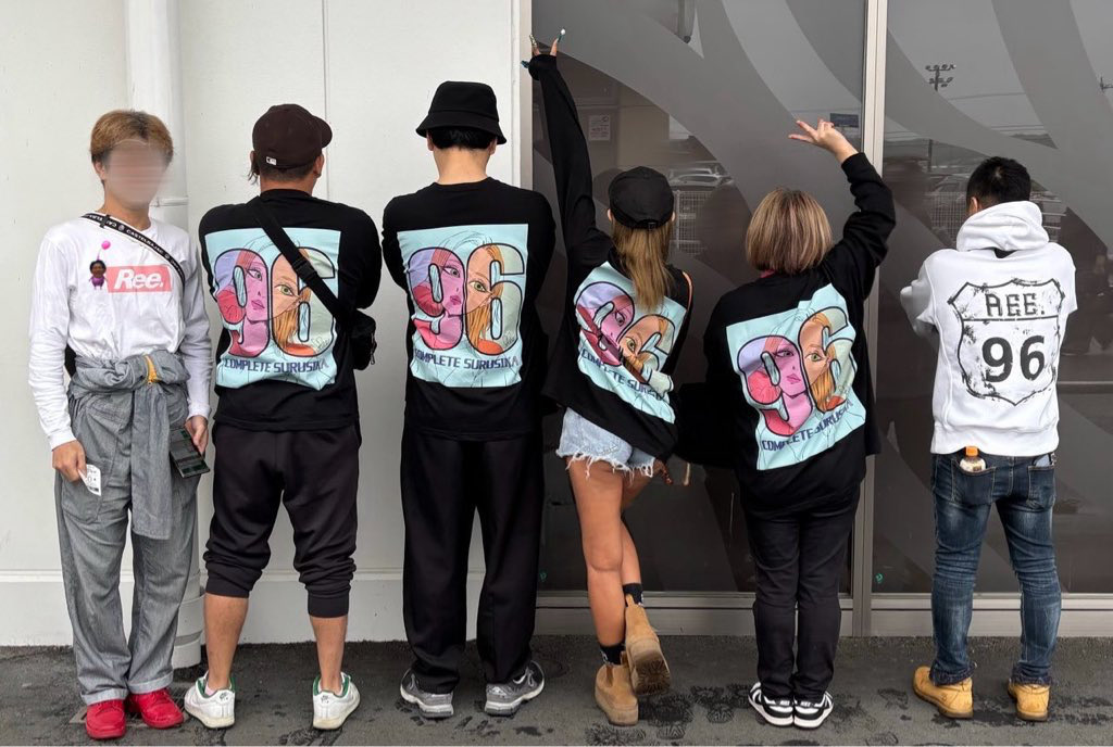 新旧Ree.パーカー＆ロンTきゃわちだね🩷 みんな着て来てくれて