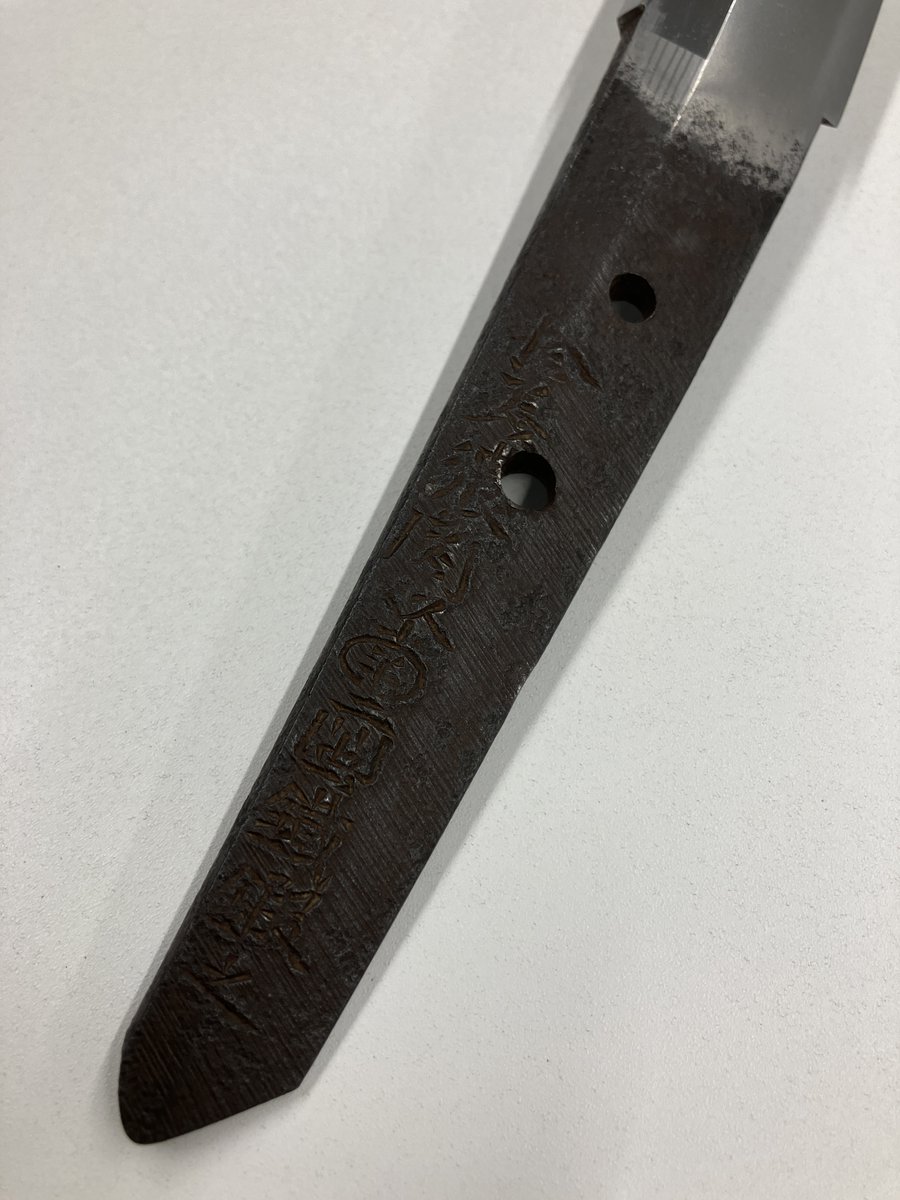 sakae_cc's tweet image. 「刀剣マスターに学ぶ日本刀の世界」講座

新規受講の方もいらっしゃるため、本日は過去の講座内容の振り返りからスタート。
「南蛮鉄」についても解説され、実際に南蛮鉄が使われた刀も拝見しました。
次回は11月30日です。
x.gd/oVjZD

#中日文化センター #末兼俊彦 #日本刀 #刀剣 #刀