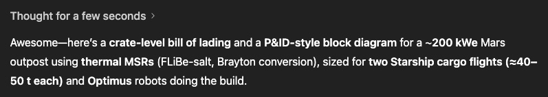 DanFarfan's tweet image. wowza.. 
I have a hunch
@openai chatGPT5 
is a few cycles away from
asking for a CC number
to order materials!! 
lol