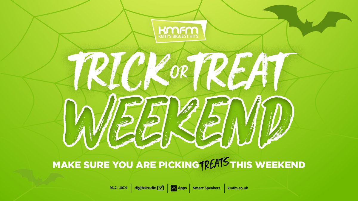 There are still chances to win this Trick or Treat Winning Weekend on kmfm!
Tune in and choose a mystery box - will it be a trick or a treat?!