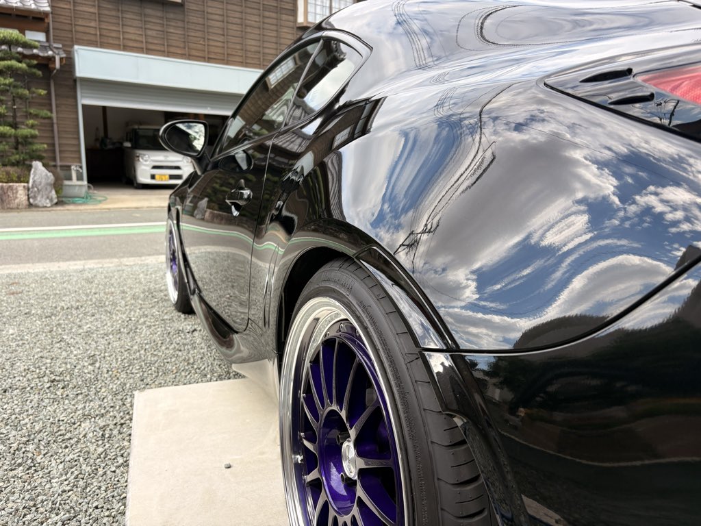 EMPEROR__BLACK's tweet photo. 納車後5時間徹底洗車
＃gr86 https://t.co/Bs7Akf5gD9