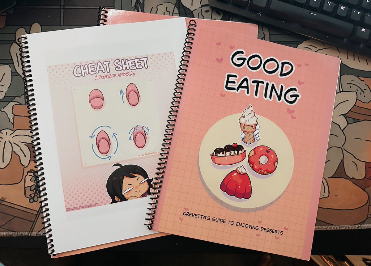 CrevettaVT's tweet image. Cheat Sheets are available now! Two exclusive bonus pages included. First 25 copies will be signed. 🤓