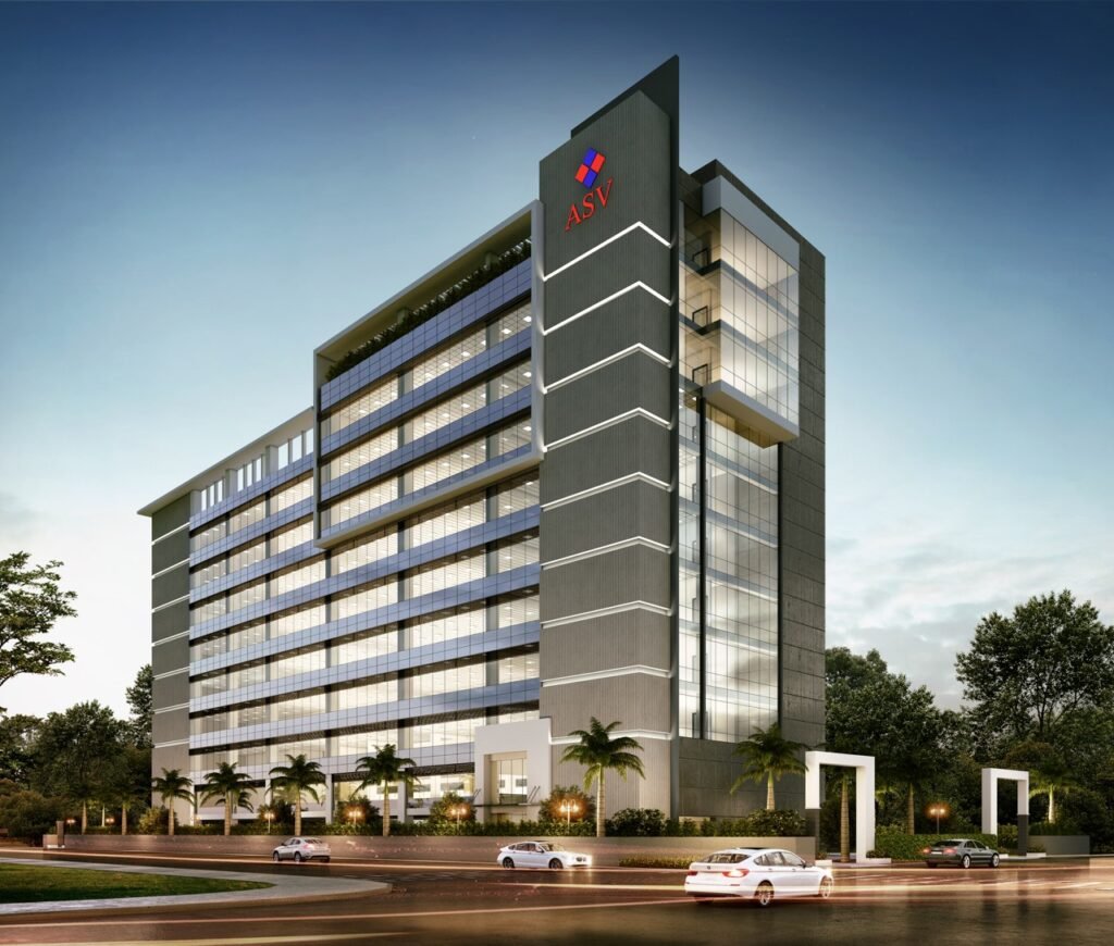 Hearing that ASV CRN Business Park, opposite to Fintech City, has been completely pre-leased by a large international firm!

It is a 1.7L sft development and has facade work rapidly progressing over the last few weeks. Can expect completion by early 2026.