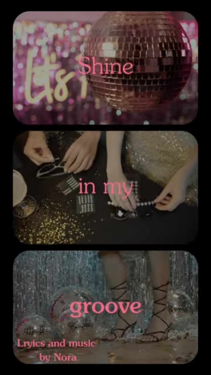 💿 Shine in My Groove
週末ガールズナイト🎉
気分が晴れる！
レトロなディスコテイスト🕺に
心を委ねて、
軽やかに動き出すソウルポップ。
ポジティブなエネルギーで
週末を彩る一曲✨

こちらから聴けます🎧
youtu.be/G6iEu0eANuQ

#Disco #SoulPop #CityPop #Chill #WeekendVibes