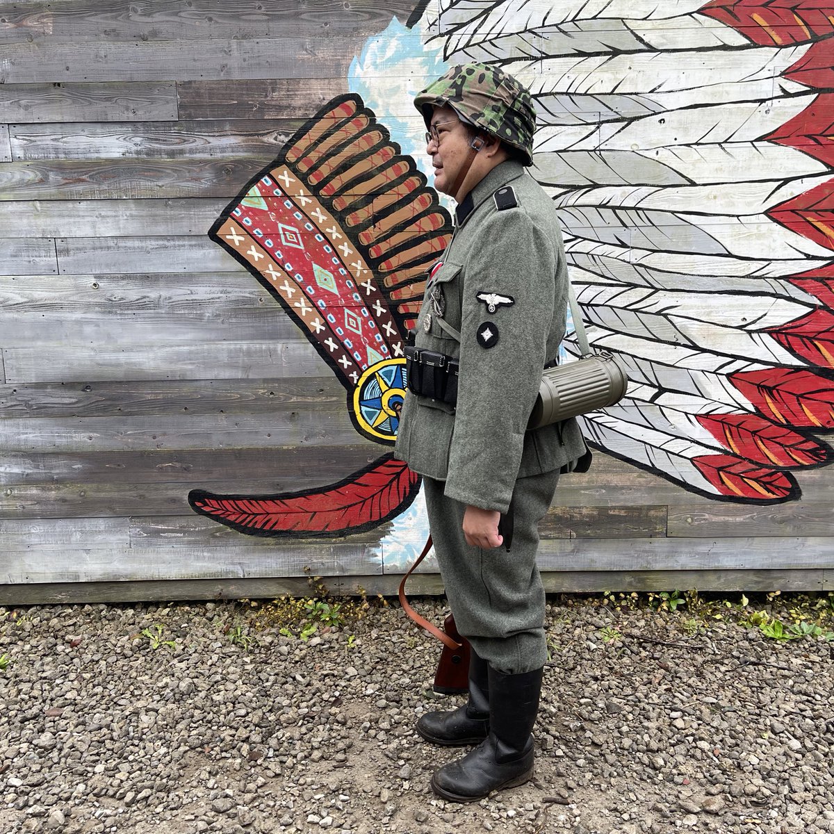 ken510_aloha's tweet image. #独ソ戦　#Geronimo  

映画にでてくるモブのつもりで武装親衛隊やってます。

昼は猪🐗のボルシチとカーシャ。