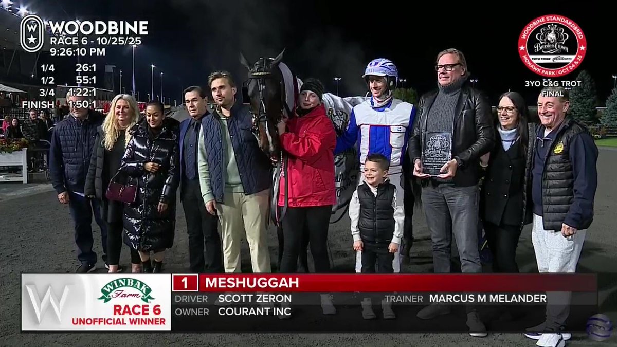 It all comes down to the Breeders Crown...! ✅🏆✅🇨🇦🍁