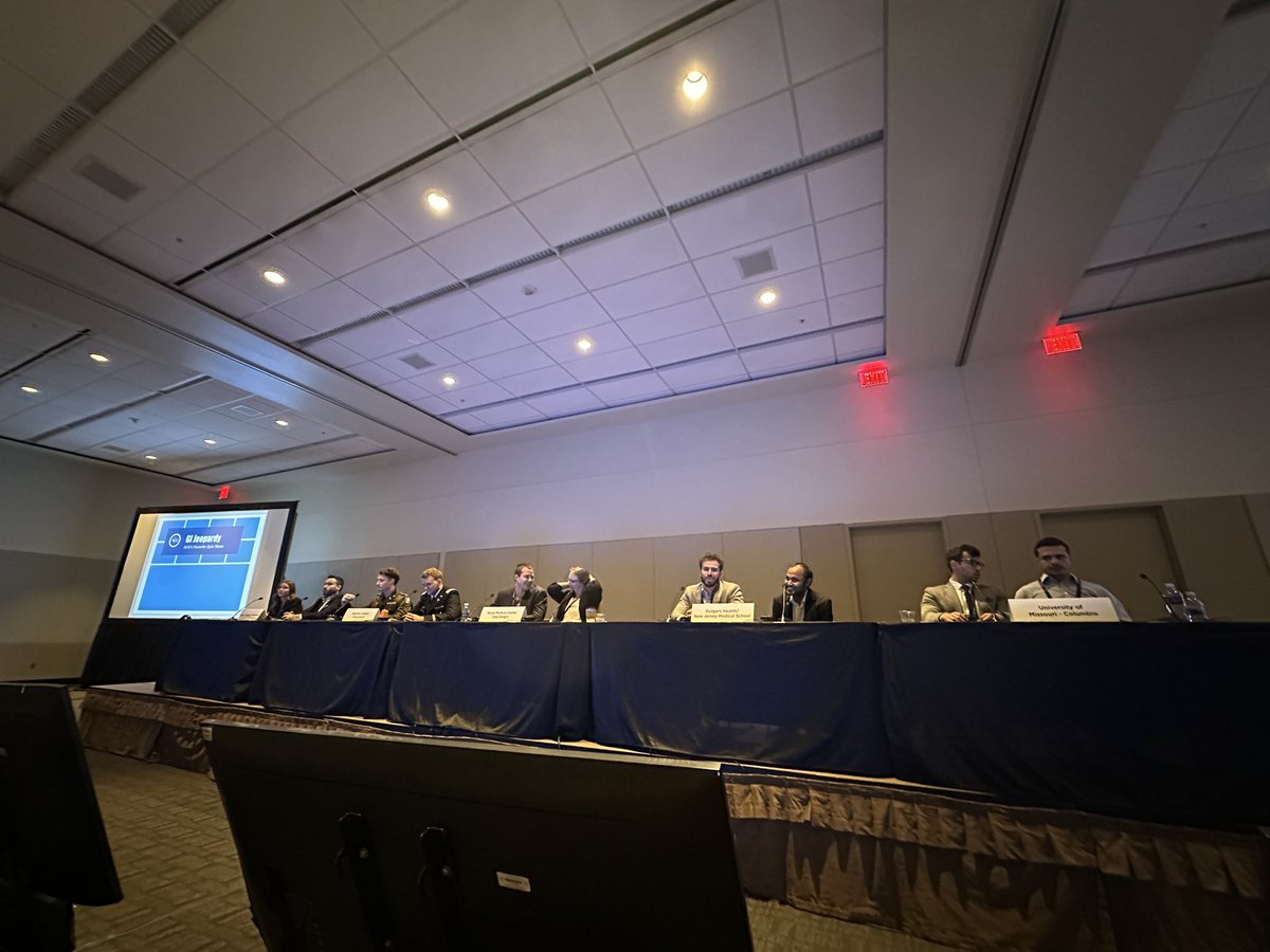 Landed in Phoenix and caught the education IBD session from of <a href="/IBD_Afzali/">Anita Afzali MD, MPH, MHCM, FACG, AGAF</a>, met mentors from <a href="/UMMC/">University of Maryland Medical Center</a> GI <a href="/EktaGuptaMD/">EktaGuptaMD</a>, Dr George John, and caught up with my dearest Chief <a href="/Abdellatif_07_/">Abdellatif Ismail</a>, ended with exciting Jeopardy (with an open bar) 🤩. A great first day at #ACG2025 💩