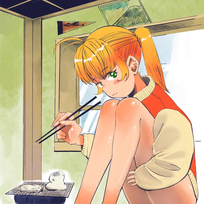 寒いと寒そうな絵になるのだ。