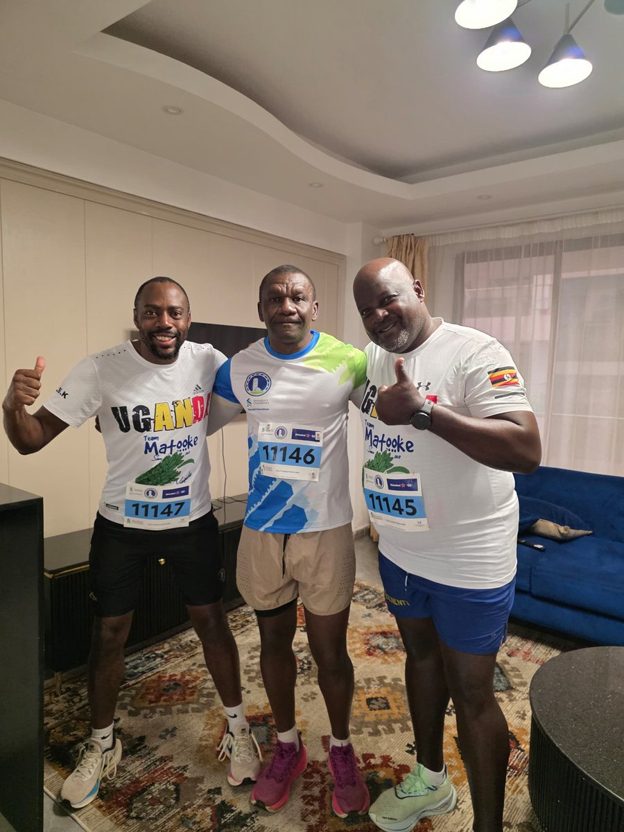 Team Kisementi repping strong at the Stanchart Nairobi Marathon 💪